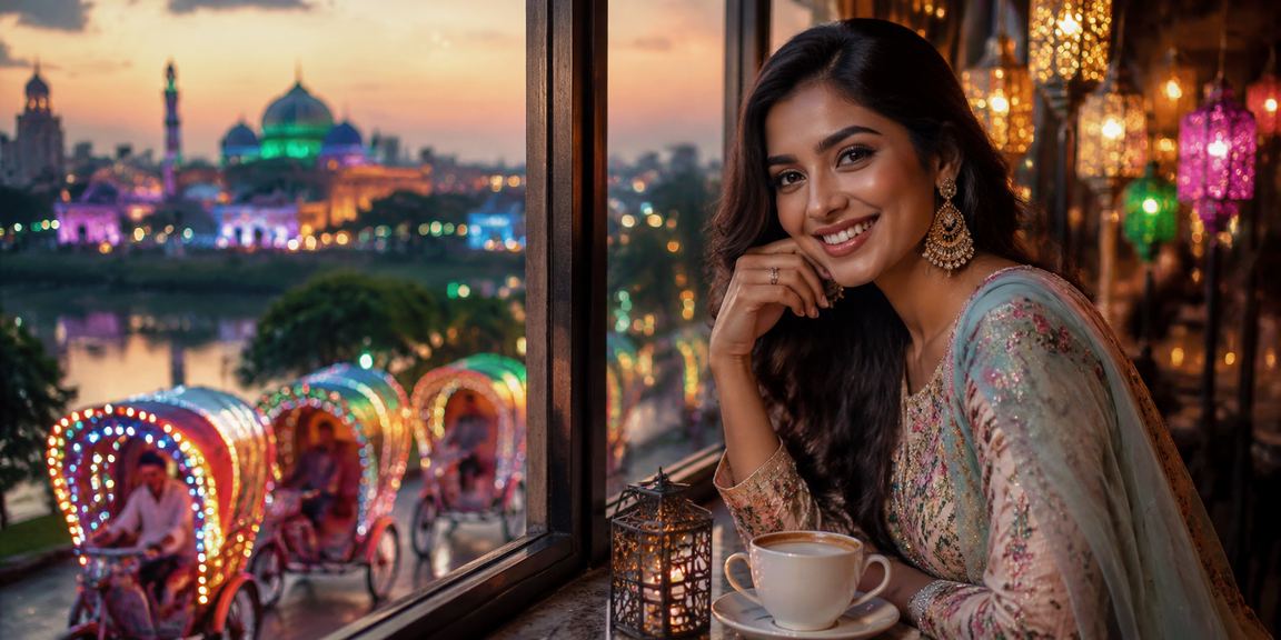 ঢাকায় ঈদ উৎসবে 100s - এর বিশেষ বোনাস অফার উপভোগ করছেন একজন সদস্য
