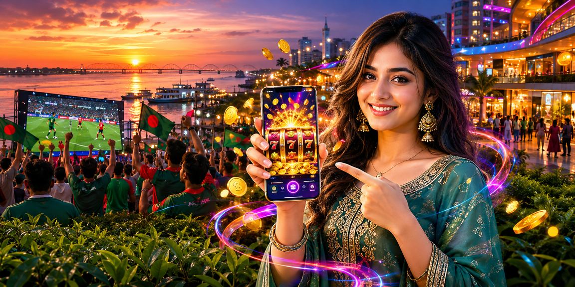 রাজশাহীতে চা বাগানের পাশে 100s স্লট গেম উপভোগের দৃশ্য